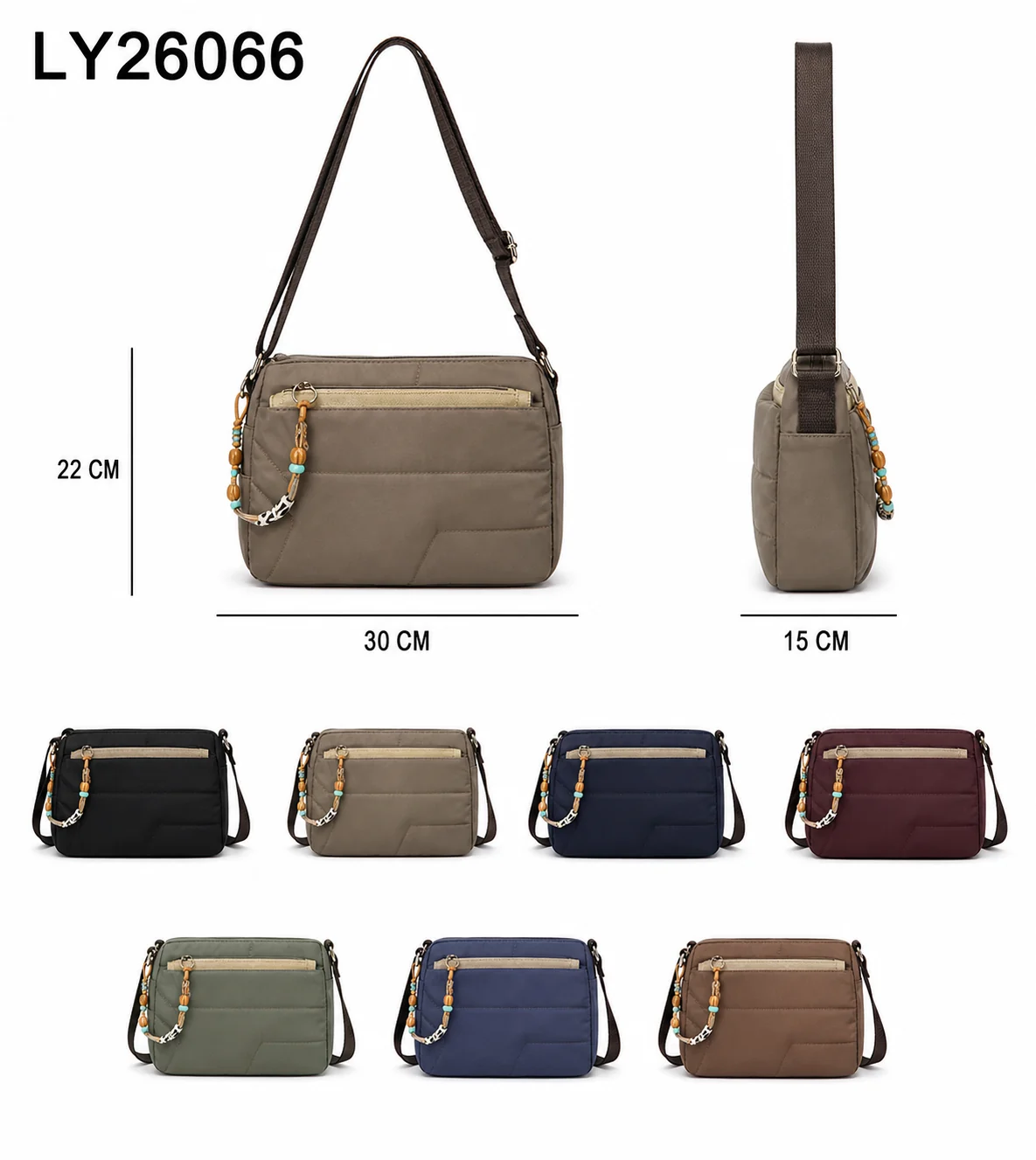 Crossbody bag padded LY26066