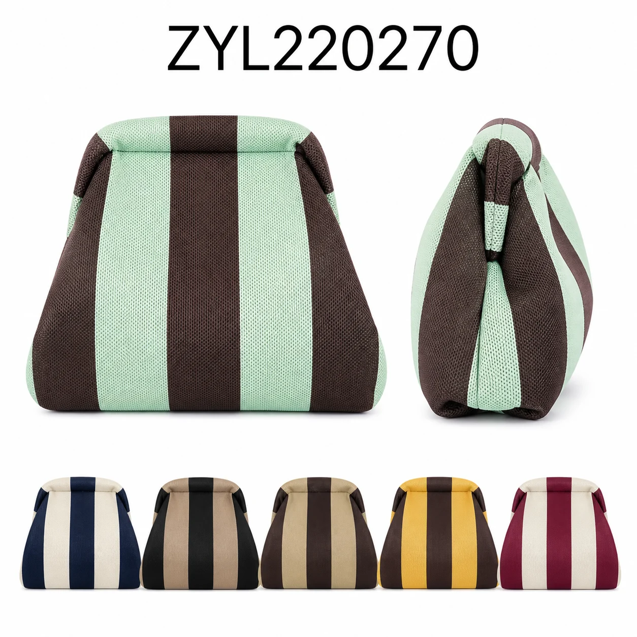 Handbag two-tone ZYL220270